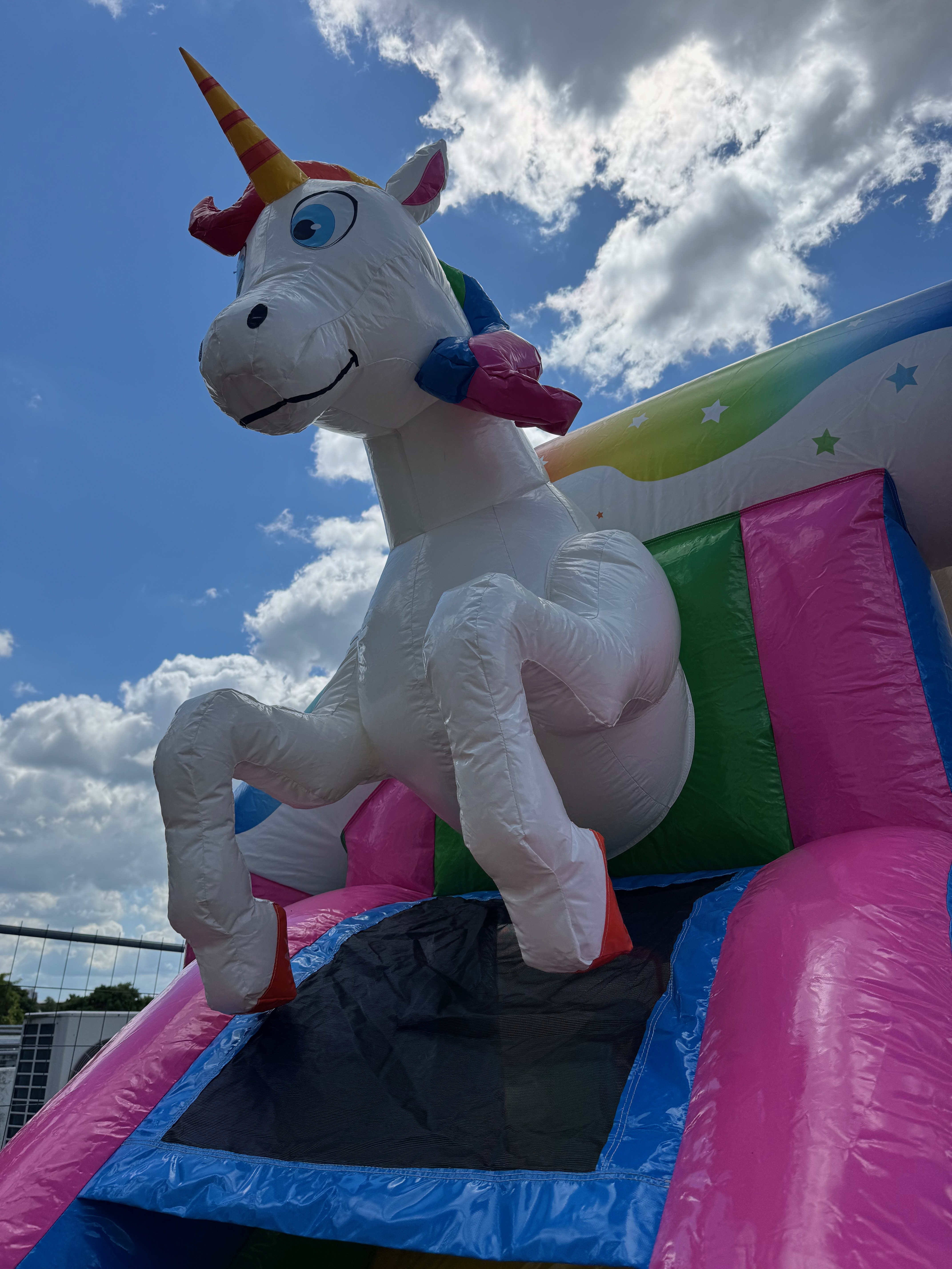 Einhorn Hüpfburg Bild 4